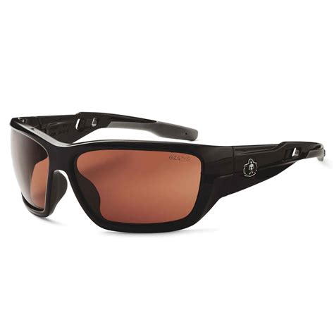 Ergodyne SkullerzÂ® Baldr Safety Glasses Sunglasses Black