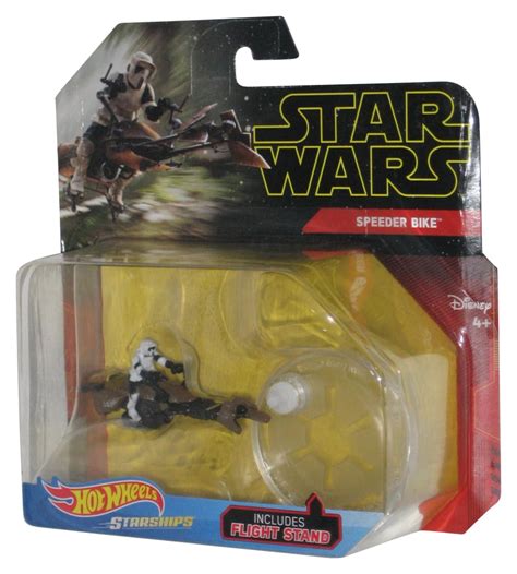 Star Wars Hot Wheels Speeder Bike Starships Toy Vehicle Walmart