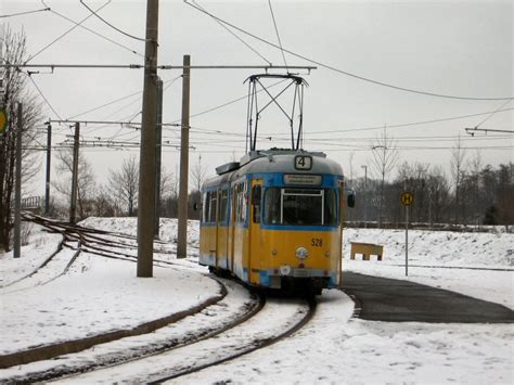 Th Ringer Waldbahn Gleisdreieck Bei Waltershausen Im Winter