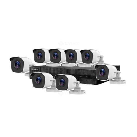 Sistem Supraveghere Exterior Basic Hikvision HiWatch HW 8EXTIR20 5MP 5