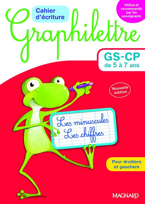 Cahier D A C Criture Graphilettre Cp Ce1 De 6 A 8