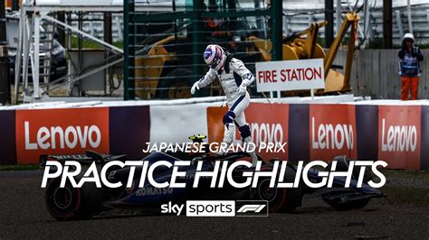 Japanese Grand Prix highlights: The best moments from practice at the ...