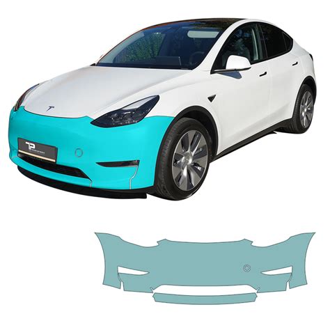 Model Y Paint Protection Film PPF For The Front Bumper Tesla Protect