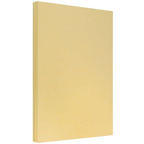 Jam Paper Legal Parchment 24lb Paper 8 5 X 14 Antique Gold Recycled