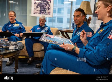 Nasas Spacex Crew 3 Meet And Greet With Leadership Nasas Spacex Crew