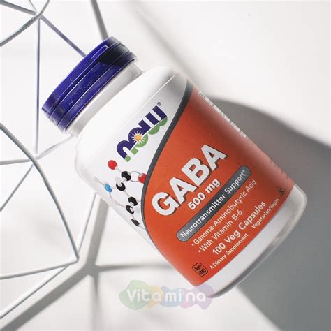 Now GABA 500 мг 100 капсул - купить в интернет-магазине Vitamina, цена ...