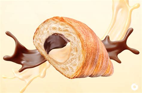 D Croissants Divella It Behance