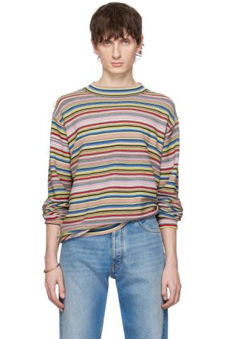 Multicolor Inverted Seam Sweater By Maison Margiela On Sale