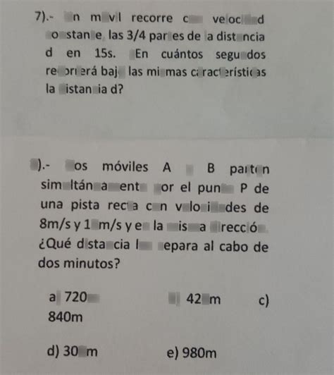 7right Un móvil recorre Descubre cómo resolverlo en QANDA