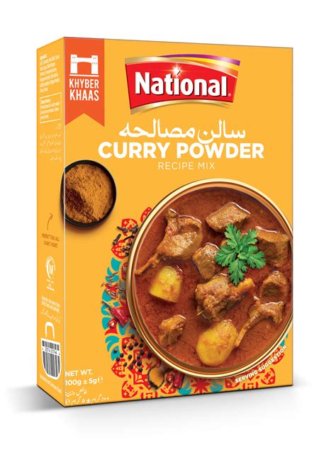 Get the perfect curry powder recipe mix from National Foods