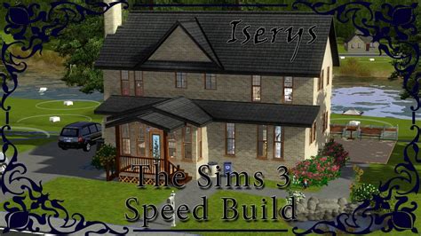 The Sims 3 CAW House Speed Build Iserys YouTube