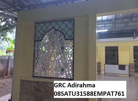 PUSAT PRODUKSI WA CALL 0813 1588 4761 Gambar Krawangan Grc Masjid