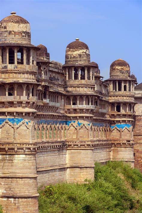 Gwalior Fort India Stock Image Image Of Gwalior Sightseeing 15441565