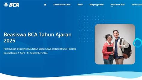 Pendaftaran Beasiswa Bca Dibuka Ini Syarat Daftar Kuliah Gratis