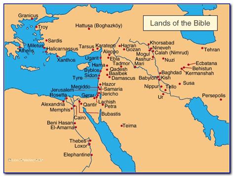 Wall Maps Of Bible Lands | prosecution2012