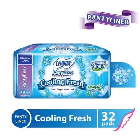 Jual Charm Cooling Fresh Pantyliner Isi 32 Shopee Indonesia