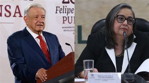 Amlo Rechaza Renuncia De Ministra Presidenta Norma Piña