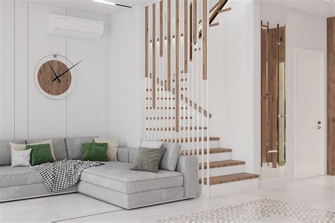 Гостиная с камином on Behance