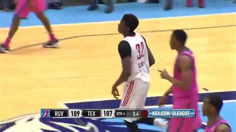 Wild Finish Clint Capela Hits Game Winning Alley Oop For Rgv Vipers