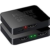 APICH Splitter Hdmi Divisor 4k 1 Entrada 2 Salidas Amazon Mx