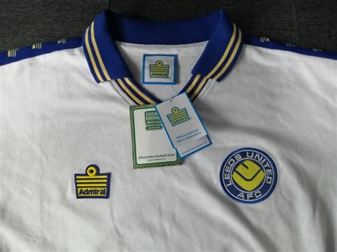 Brand New Leeds United 1978 Admiral Retro Football Shirtjersey Sports