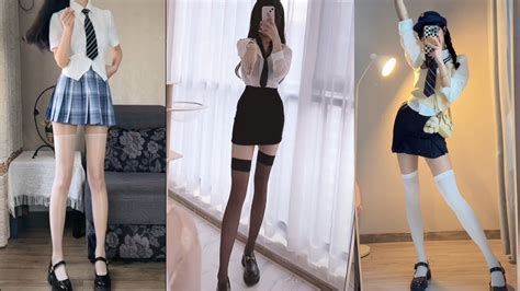 Knee High Socks Are Lovely Tik Tok China Compilation