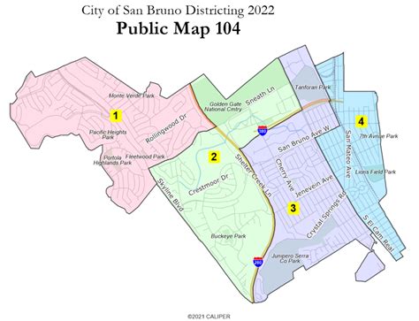 Final Public Map 104 District San Bruno