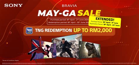 BRAVIA TV May-ga Sales 2024 – My Sony Experience