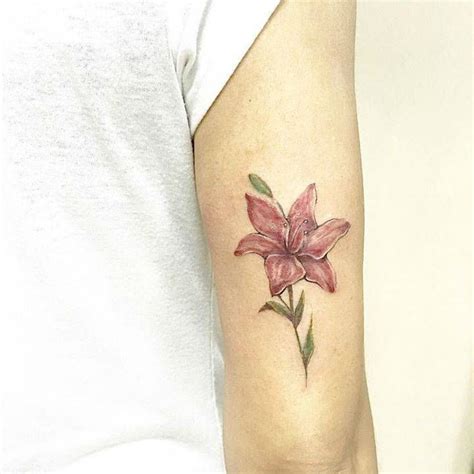 24 Symbolic Lily Tattoo Ideas Lily Tattoo Tattoos Lily