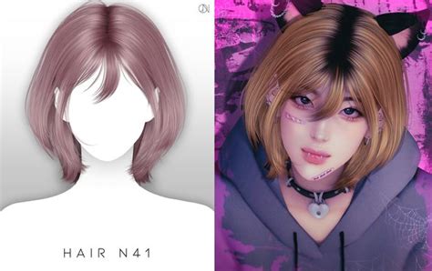 Get More From JINO On Patreon Sims Hair Sims 4 Anime Sims 4 Characters