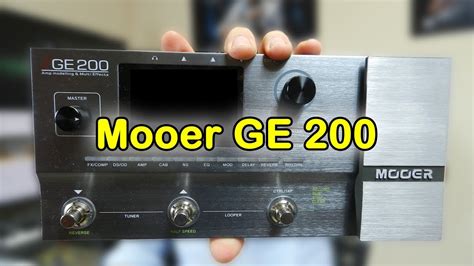 Mooer GE 200 YouTube