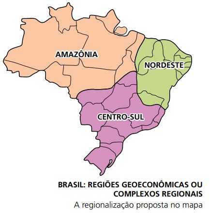 Complexos Regionais Do Brasil - Divisão Oficial Do Brasil – A regionalização do Brasil – SJCGK