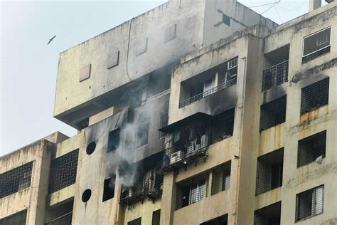 In Pics: Fire accident in Mumbai building