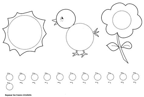 Fichas De Grafomotricidad Diferentes Niveles Imagenes Educativas