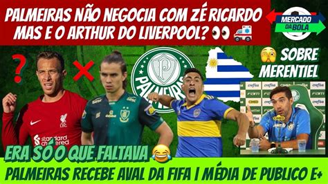 Palmeiras N O Negocia Z Ricardo Mas E O Arthur Do Liverpool