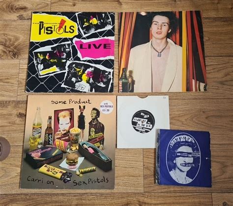 SEX PISTOLS SID VICIOUS Sid Sings Vinyl LP Collection Anarchy God Save