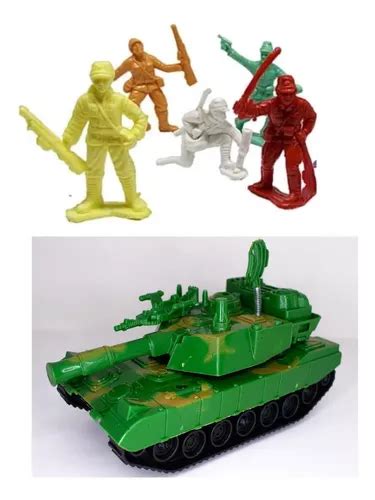 Soldadinho Brinquedo Soldado Tanque Blindado Militar Guerra Mercadolivre