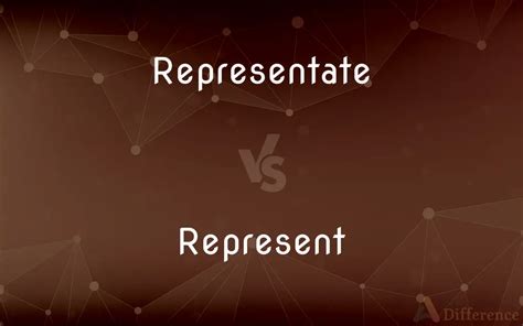 Representate vs. Represent — Which is Correct Spelling? 