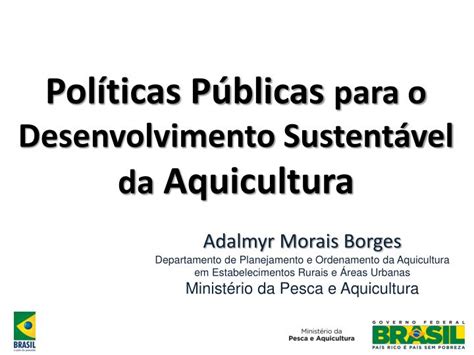 Ppt Pol Ticas P Blicas Para O Desenvolvimento Sustent Vel Da