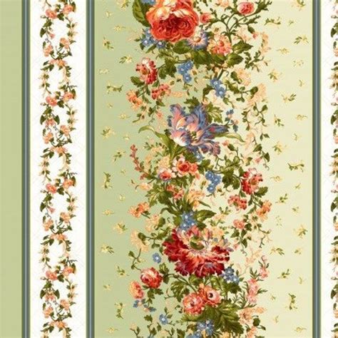 Belle Epoque By Maywood Studio Border Print Green Etsy In 2024