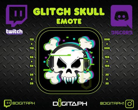 Drawing & Illustration Digital Animated Emote Glitch Heart Twitch and Discord etna.com.pe