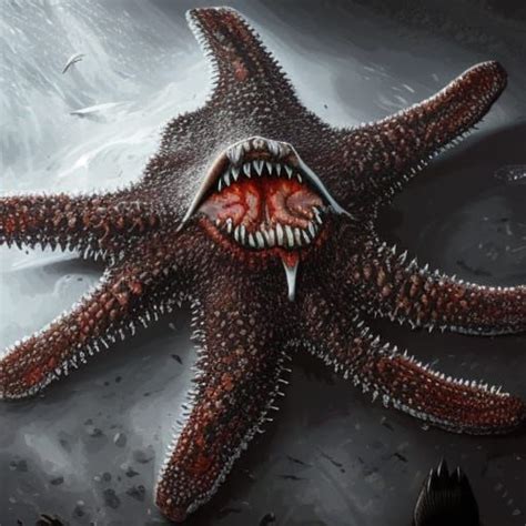 Horror Starfish Ai Generated Artwork Nightcafe Creator