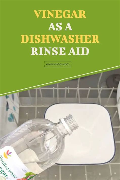 Using Vinegar As a Rinse Aid In You Dishwasher: Pros * Cons