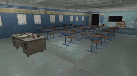 Fallout 4 Vault 88 Classroom Quick Tour Youtube