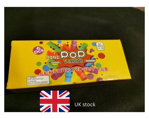 pcs mini pop fidget toys tubes multiple colours reshape pop sensory