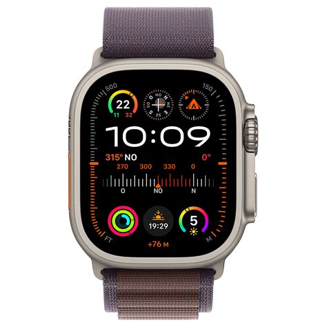 Apple Watch Ultra 2 GPS Cellular Titanium Case Indigo Alpine Loop 49