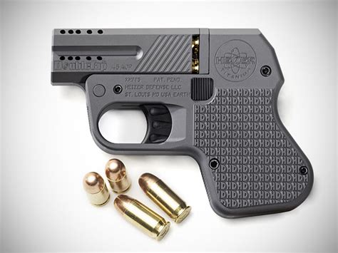 Heizer Defense Doubletap Pistol Is Worlds Smallest 45 Caliber Weighs