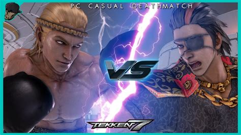 TEKKEN 7 Steve Fox Merc Vs Hwoarang Frontal EU PC Player