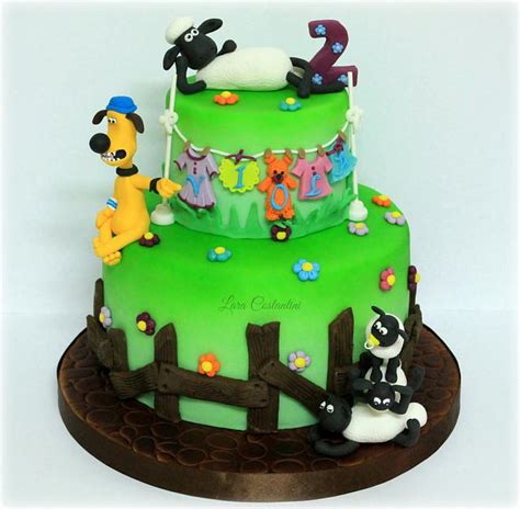 Shaun The Sheep Cake!!! - Decorated Cake by Lara - CakesDecor