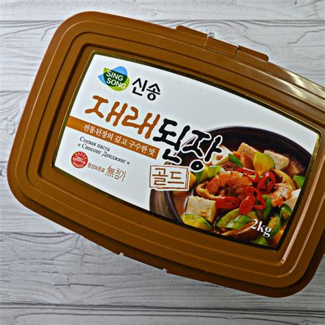 Соевая паста Сингсонг Денджянг, 2кг, Корея купить на OZON по низкой ...